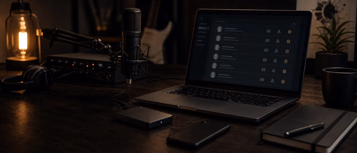 Digital suveränitet för musiker: bygg en ägd fanbas