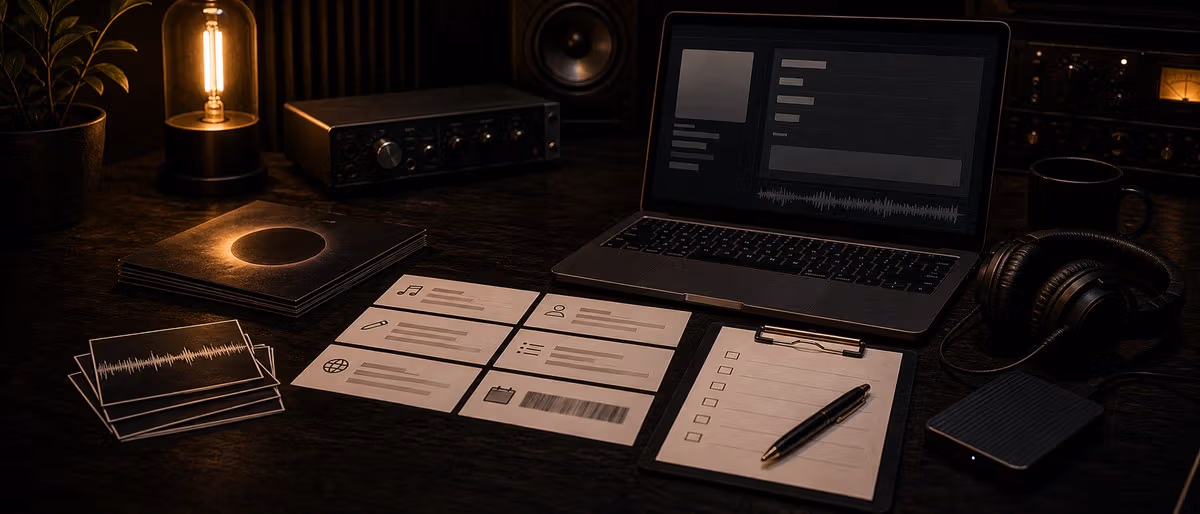 Så förbereden du release-metadata innan Spotify-uppladdning